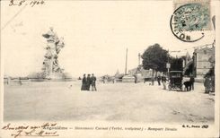 Terraplen de Carnot Desaix del monumento de CPA Angulema