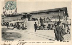 CPA Angulema la cesta de las dimensiones de los mercados centrales