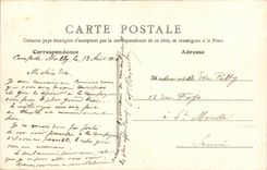 CPA Camp of Mailly military butchery Militaria