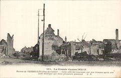 CPA Ruins of Vermelles