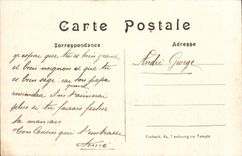 CPA Ruins of Vermelles