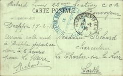 Sinning CPA Dieppe the drying of the lines