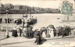 Vuelta de CPA Dieppe Le Mercury de la caminata