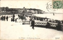 CPA Dieppe maritimo Le boulevard