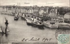 CPA Dieppe antes del puerto