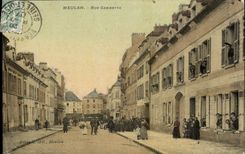 CPA Meulan Street Gambetta