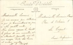 CPA Boulogne on Sea a matelotte in town clothes