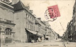 CPA Meulan Street Gambetta