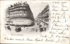 CPA Marseille Rue de la Republique