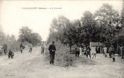 CPA Voilemont Le laundrette