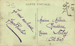 CPA Paris the House of Commons and the bridge of the Harmony