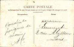 CPA Rethel Gate of the church Nicolas Saint