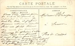 CPA Vidguban Entraigues Argens and its falls