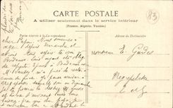 Raphael del St de CPA la lengua de Drumont