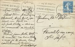 CPA Vichy La source Chomel