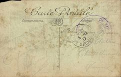 CPA Bordeaux Park of Bordeaux the grid and the Carnot avenue