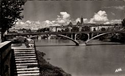CPSM Montauban two bridges