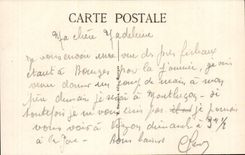 CPA Bourges Jardin de los floreros cercanos de Fichaux de separado