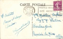 Sitio de hospital militar de CPA Bourges de la herida Militaria