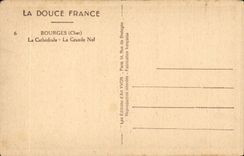 CPA Bourges la catedral el gran cubo