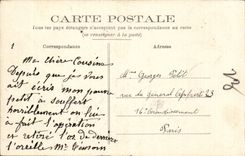 Catedral de CPA Bourges vista de las nuevas galerias