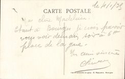 Estatua de CPA Bourges de Louis XI por Jean Baffier