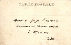 Puerta meridional de la catedral de CPA Bourges