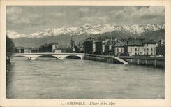 CPA Grenoble Isere and the Alps