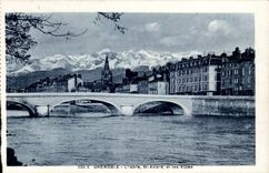 CPA Grenoble Isere St Andre and the Alps