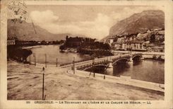 Turning CPA Grenoble Le of the Isere and the helmet of Neron