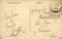 Turning CPA Grenoble Le of the Isere and the helmet of Neron