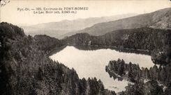 CPA Environs of Make Romeu Le Lac black