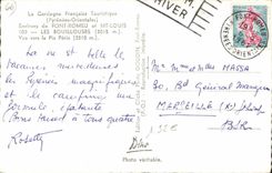 CPSM Environs of Make Romeu Bouillouses Vue towards the Peak Peric