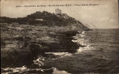 Alrededores de CPA Niza de St Jean en el hogar de vieja gente del santo de la torre del mar