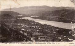 CPA Grenoble barracks of cavalry Valleys of the Rhone and the Pilat Mount