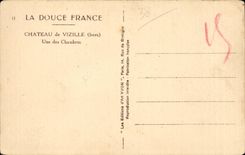 CPA Castle of Vizille One of the rooms