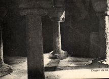 CPA Tarentaise Crypt of the basilica Saint Martin