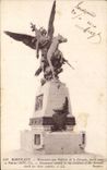 CPA Bordeaux Monument with the children of the Gironde died for the fatherland (1870 1871)