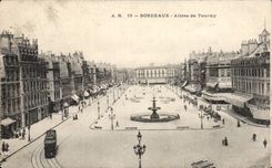 Gone CPA Bordeaux of Tourny