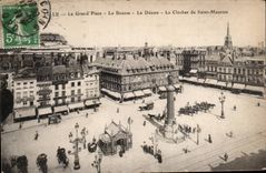 CPA Lille the large one places the Stock Exchange Saint the goddess the bell-tower of Maurice