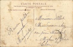 CPA Tours Entree de la rue nationale Palais de justice et nouvel Hotel de ville