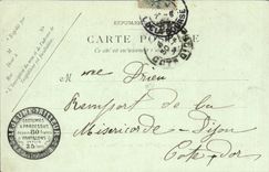 CPA Castle of Chantilly Le castle seen of the park