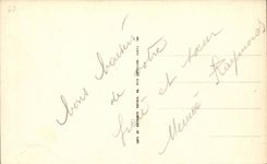 CPA Park of the castle of Chantilly three alleys