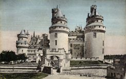 CPA Pierrefonds el castillo