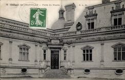CPA Castle of Chantilly Gate of the museum