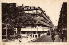 CPA Toulouse the street of Lorraine Alsace (view from above)