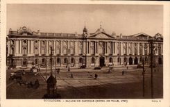 CPA Toulouse Facade du capitole Hotel de ville 1750