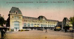 CPA Toulouse Train station Matabiau