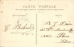 Ayuntamiento de CPA Beaune y monumento de los combatientes