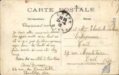 CPA Hamlet of the park of Chantilly Le living room